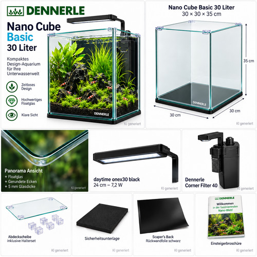 Dennerle nano cube basic - cube, 30
