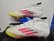 Adidas F50 Elite Mid Adizero FG Advancement Pure Victory Gr. 37-42 Weiß