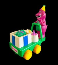 Lyons Group Barney mit Baby Bop - Schiebefahrzeug - 1993