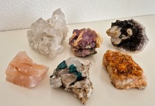 Konvolut 6 x Halbedelstein