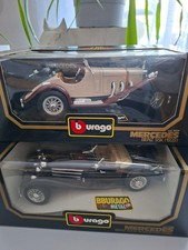 2 x burago 1:18 Mercedes Benz