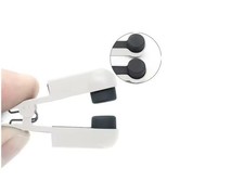 MK312 2x Bi-Polar Klammern Elektroden Nippel-Elektrode Elektrostimulation 2mm