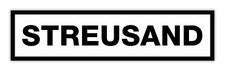 STREUSAND Schild Aufkleber
