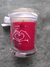 Juwelkerze mit 925 Sterlingsilber Ohrringe