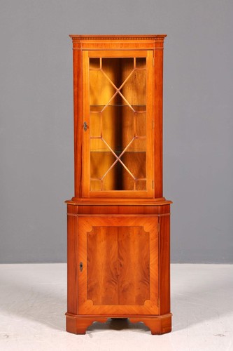 Englische eckvitrine 60er echt - englische,