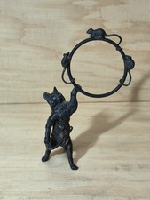 Antike versilberte Metallfigur