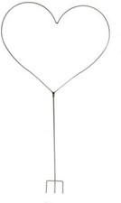 Metall Herz oder Stern  Deko Durchmesser 40 - 60 - 80 - 100 - 120 - 140 Hochzeit