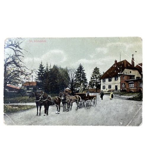 Postkarte sankt johann - postkarte,