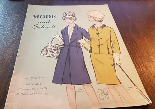 Zeitschrift mode und schnitt - schnitt,