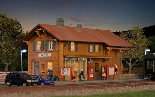 Kibri 39372 bahnhof solis - kibri,