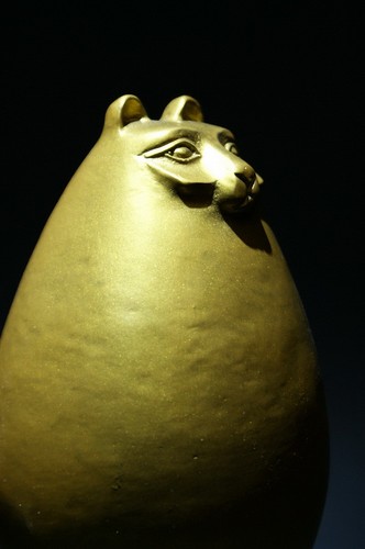 Signiert bronze katze - el, gato