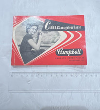 Campbell Kamera Katalog 1950