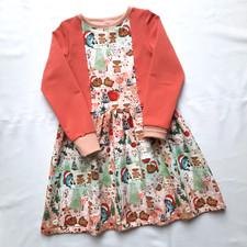 Handmade Süßes Mädchen Kleid DIY Gr 116 Hängerchen.