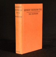 1920 Herbert Beerbohm Tree: Some Memories of Him and His Art Collected by Max...