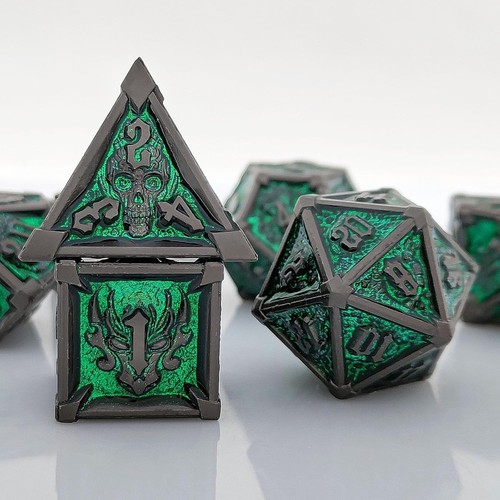 Stück dnd metall - metall, würfel