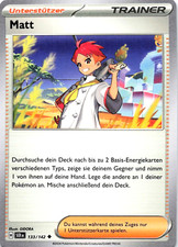 Pokemon Karte Matt SCR 133/142