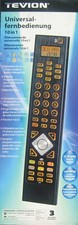 Universal - Fernbedienung 10 in 1 Tevion Schwarz für TV, VCR, CD, und mehr