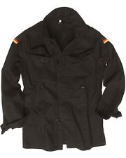 BW Moleskinjacke A.A. schwarz, Feldhemd, Camping, Outdoor, military -NEU-