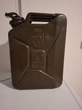 BW Metall 20 l Benzinkanister Kanister Reservekanister Kraftstoff 1963j