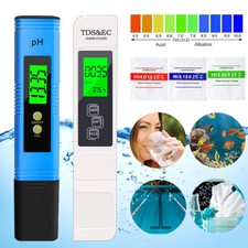 Digital Tester PH+TDS EC Wassertest Meter Messgerät Leitwertmessgerät 0-9990ppm