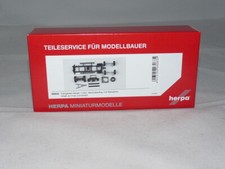 herpa 080835 Hängerfahrgestell für Wechselaufbau mit Radsätzen (7,45m) Inhalt...