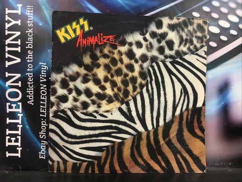 Kiss animalize album - animalize, lp