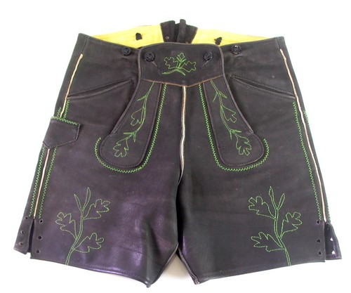 Alte weiche trachtenlederhose - alte,