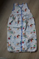 odenwälder BabyNest: Basic Schlafsack Gr. 100 cm mit bunten Clowns-wie neu-