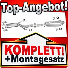 Auspuff für BMW 5 (E34) 525 525iX 24V 530 535 Stufenheck Touring Auspuffanlage