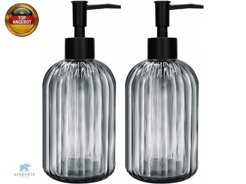 Stück glas seifenspender - 2,