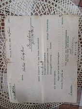 Verleihungsurkunde , von1921, aus Berlin