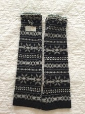 Odd Molly Armstulpen schwarz weiß Wolle, schön!