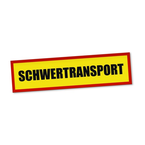 Schwertransport magnetschild - schwertransport,