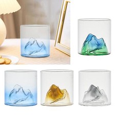 Creative Mountain Glas Trinkbecher Glaswaren Whiskyglas für Mann Geschenke