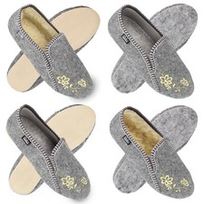 Hausschuhe Damen Filz mit