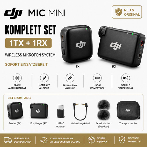 Dji mic mini set - mini, 1tx+1rx