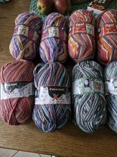Gemischtes Wollsocken Paket Sockenwolle 8×100g
