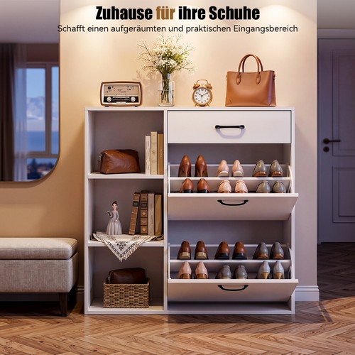 Oyajia schuhschrank weiß - schuhschrank,