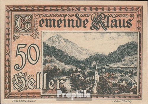 Banknoten klaus 1920 notgeld - 1920,