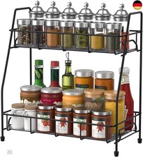 BOKIOVIN 2 Etagen Gewürzregal