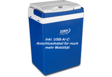 Zorn Z32 LNE  12/230 V  Kühlbox mit USB-A/-C Anschlusskabel für 12Volt