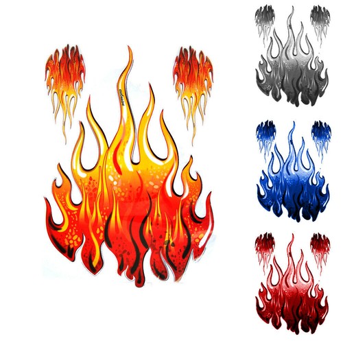 Flammen flames aufkleber - flammen,
