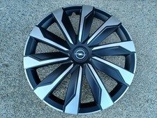 4 Alu-Design Radkappen 15 Zoll Typhoon schwarz/silber für Opel NEU