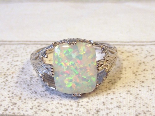 Ring edelstein feuer opal - ring,