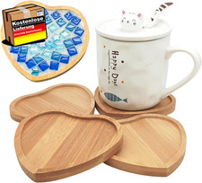 Bambus-Untersetzer Set zum