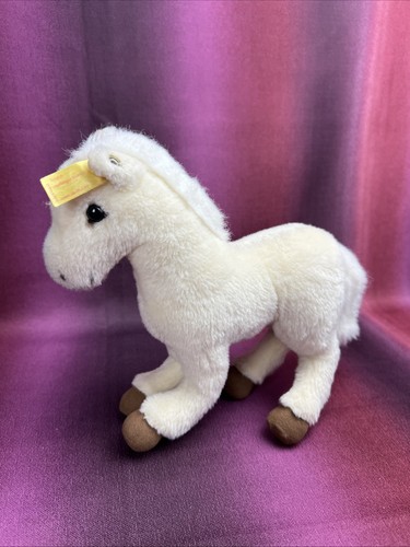 Steiff pferd beige stofftier - pferd,