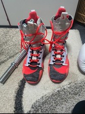 Nike Hyperko 2.0 Boxschuhe Weiß-Karminrot Gr. 45