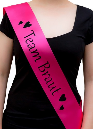 Team braut schärpe - braut,
