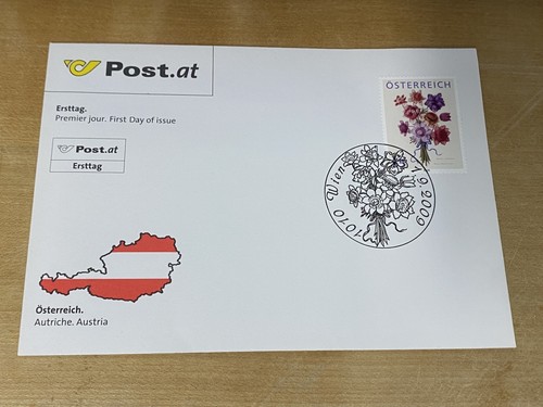 österreich 2009 fdc - fdc, anemonen