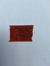 Ticket Eintrittskarte